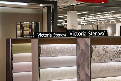 Открытие бренд-зоны обоев Victoria Stenova