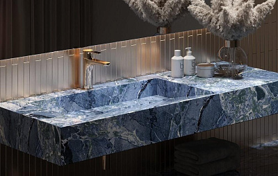 Раковины из керамогранита, изготовление и монтаж