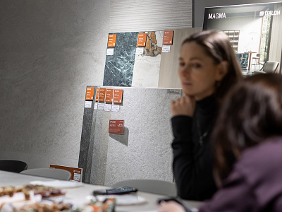 Презентация новой коллекции керамогранита Magma от Coliseum